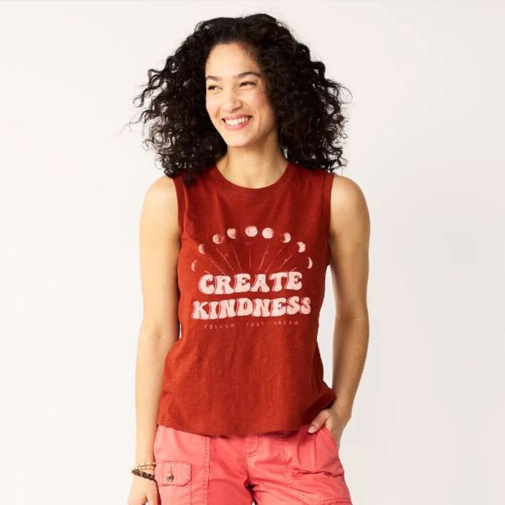 .Women’s Sonoma Goods For Life® Muscle Graphic Tank